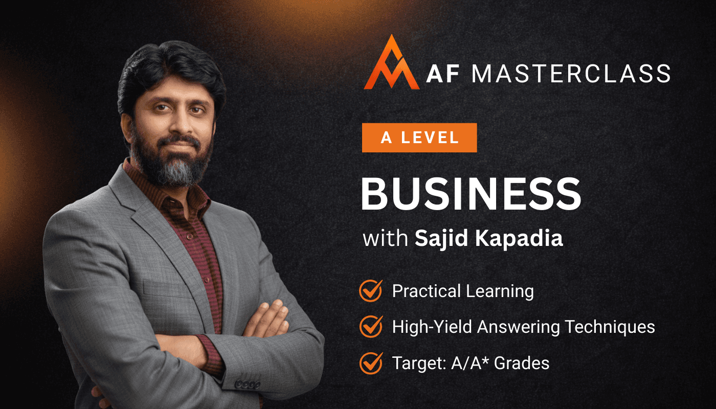 Business Studies with Sajid Kapadia